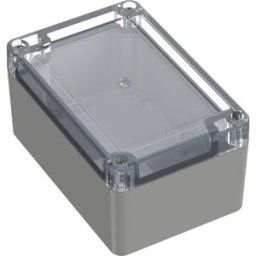 TRU COMPONENTS TC-10860604 Boîtier universel 120 x 80 x 60.20 ABS-PC gris clair 1 pc(s)