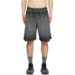 Diesel - Short de survêtement avec phénix dévoré - Shorts - Homme - Gris S