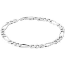 Chaine homme figaro 1-3 argent 5mm Maison de la Bijouterie Z33ZV0YZ unisex
