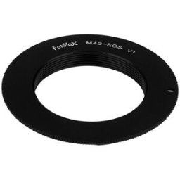 Fotodiox Adaptateur pour monture d'objectif - Objectif SLR à monture à vis M42 Type 1 pour boîtier d'appareil photo SLR à monture Canon EOS (EF, EF-S)