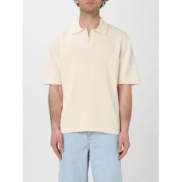 Polo MAISON KITSUNÉ Homme couleur Beige S