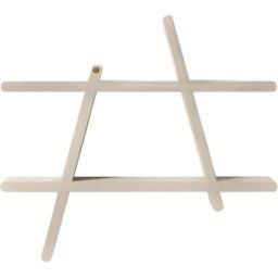 Andersen Furniture Étagère murale A-Shelf Special Edition Light beige M 52x9x46 cm
