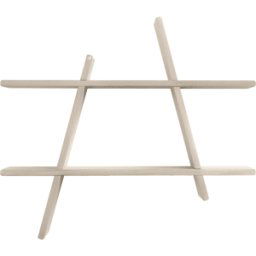 Andersen Furniture Étagère murale A-Shelf Special Edition Light beige L 78x12x67 cm