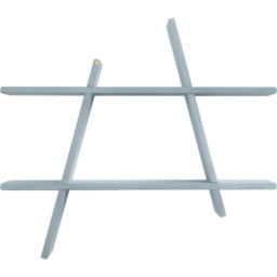 Andersen Furniture Étagère murale A-Shelf Special Edition Grey blue L 78x12x67 cm