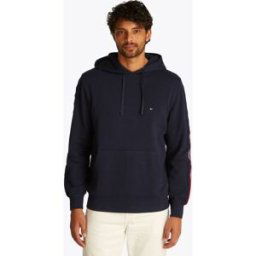 Global Stripe Hoody MW0MW38685 par Tommy Hilfiger Bleu M Accessoires