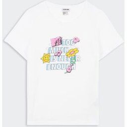 Noisy May - T-shirt - Taille M Blanc M female