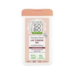 Léa Nature SO BIO étic Douche Crème Lait d'Ânesse Biologique 450 ML - Flacon 450 ml