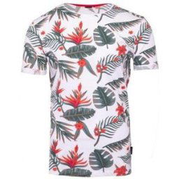 T-shirt La Maison Blaggio MB-MONET-WHI Rouge