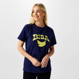 Biba Logo T-Shirt Imprimé Banane 12 (M) Female