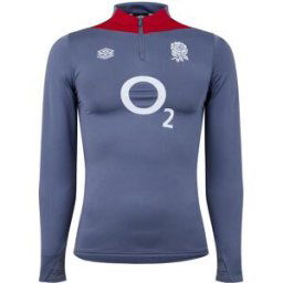 Umbro England Rugby Midlayer Top 2024 Adults Violet/Rouge 2X Grand. Male