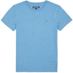 T-shirt enfant Tommy Hilfiger BOYS BASIC CN KNIT S/S Bleu 8 ans,10 ans,12 ans,14 ans,16 ans garcons