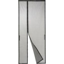 Renkforce RF-IS-700 RF-6683266 Moustiquaire de porte (L x l) 210 cm x 90 cm noir 1 pc(s)