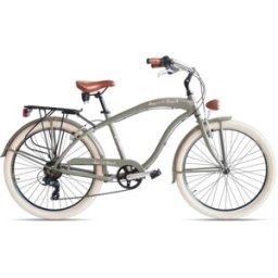 Vélo de ville Via Veneto Sun of the beach 26" Man 6V Vert