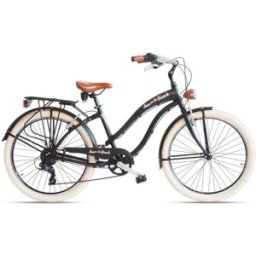 Vélo hollandais Via Veneto Sun of the beach 26" Lady 6V Noir