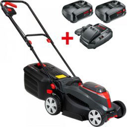 AL-KO 32.1 Easy - Tondeuse à gazon à batterie - Coupe de 32 cm - 2x 18V/2.5 Ah
