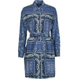 Robe courte Liu Jo ABITO CAMICIA DEN.BLUE PRINTS WASH Bleu IT 40,IT 42,IT 44,IT 48 femmes