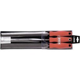 Dick 13102500 SET de limes Heb 1, 3 pièces Longueur 250 mm 1 set