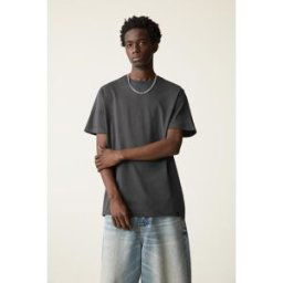 Pull&Bear Lot 3 T-Shirts Regular Fit Basiques Gris anthracite L male