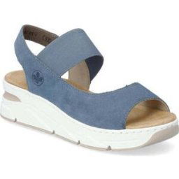 Sandales Rieker blue casual open sandals Bleu