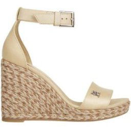 Sandales Tommy Hilfiger colorful high wedge sandal Beige