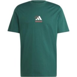 Adidas Graphic Logo T-Shirt Mens Pizza verte M Male