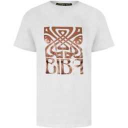 Biba Logo T-Shirt Blanc 12 (M) Female