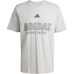 Adidas Graphic Logo T-Shirt Mens SPW gris 2XL Male