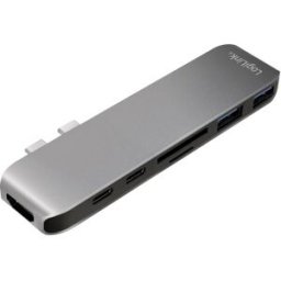 LogiLink Station daccueil USB-C® UA0302 Convient pour les marques: Apple