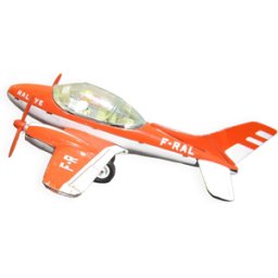 Avion en tole lithographiee Joustra multicolore 0x0x0