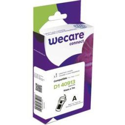 Ruban D1 9mm Wecare - compatible Dymo 40913 S0720680 - écriture noire sur fond blanc