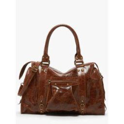 Sac a main Milano sac porté épaule Elefante cuir ELEFANTE 62F-0EF24095 Marron