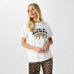 Biba Logo T-Shirt Gros chat 12 (M) Female