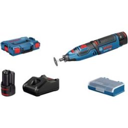 Bosch Professional GRO 12 V LI 06019C5001 Outil multifonction sans fil + 2 batteries, + accessoires, + mallette 9 pièces 12 V 2 Ah Nombre d'accus fournis 2