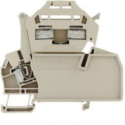 Bloc de jonction à fusible Weidmüller ZSI 2.5/2 500AC 1616460000 beige foncé 10 pc(s)