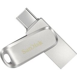 SanDisk Ultra® Dual Luxe Type-C™ Mémoire supplémentaire USB pour smartphone/tablette argent 256 GB USB-C® (USB 3.1 Gen 1)