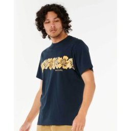 Rip Curl T-shirt Hibiscus Aots Cody Welsh Dark Navy L male