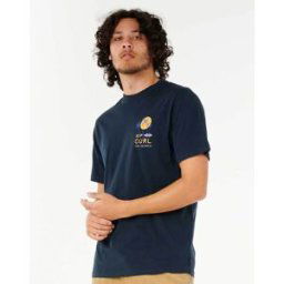 Rip Curl T-shirt Palms Aots Cody Welsh Dark Navy L male
