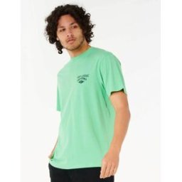 Rip Curl T-shirt Lived The Search Neon Green XS male