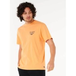 Rip Curl T-shirt Lived The Search Mandarin Zest L male