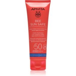Apivita Bee Sun Safe Hydra Fresh Milk SPF50 lait solaire visage et corps SPF 50 100 ml