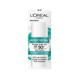L'Oréal Paris Bright Reveal Fluide Anti-Uv Anti-Taches Niacinamide SPF50+ 50 ml - Flacon 50 ml