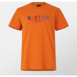 G-star Multi Logo Graphic T-Shirt Ambre Grand Male