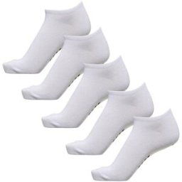 Hummel 5-Pack Ankle Socks Adults Blanc Tailles 7 à 11 pour hommes Unisex