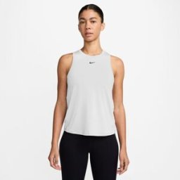 Nike One Classic Women's Dri-Fit Fitness Tank Top Blanc 12 (M) Female