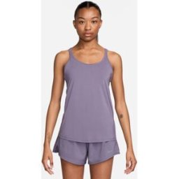 Nike One Classic Women's Dri-Fit Strappy Tank Top Aube/Blk 10 (S) Female