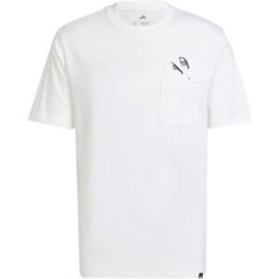 Adidas Graphic Logo T-Shirt Mens Curseur blanc 4XL Male