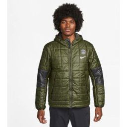 Nike Paris Saint-Germain Fleece-Lined Hooded Jacket Adults CARGO KAKI/NOIR M Male