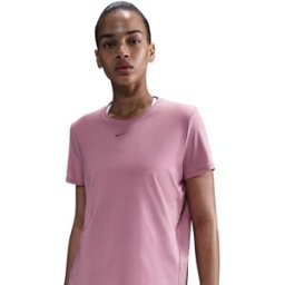 Nike Dri-Fit One Women's Standard Fit Short-Sleeve Top Rose élémentaire 12 (M) Female