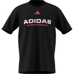 Adidas Graphic Logo T-Shirt Mens Black/Pink SPW 2XL Male