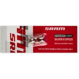 Sram Powerlink Silver Chain Connector - 8 Speed Argent Taille unique Unisex